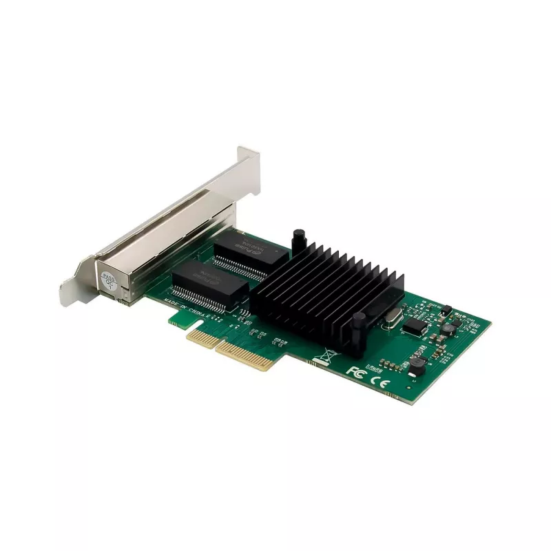 Scheda di rete MicroConnect I350-T4 PCIe x4 1GbE – 4 porte Gigabit Ethernet PCIe x4