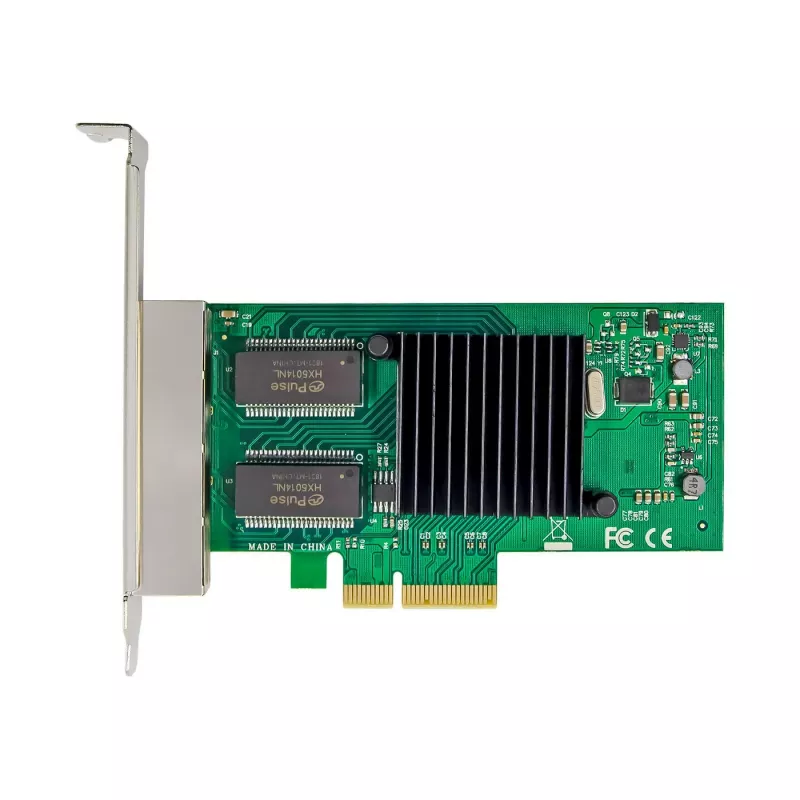 Scheda di rete MicroConnect I350-T4 PCIe x4 1GbE – 4 porte Gigabit Ethernet PCIe x4