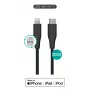 Cavo Lightning a USB-C eSTUFF ES602180 — 1 m, nero, certificato MFi, RoHS