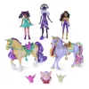 Unicorn Academy, Magic Unleashed Adventure Pack, idea regalo di Pasqua, include bambole Sophia, Ava, Ravenzella, unicorni Wildstar, Leaf & altro