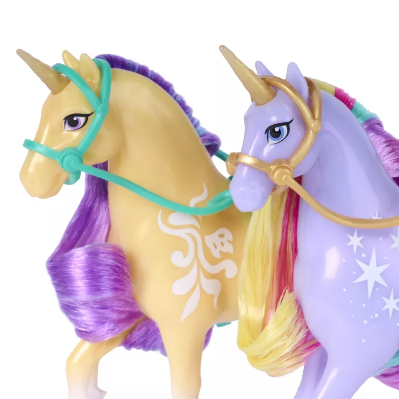 Unicorn Academy, Magic Unleashed Adventure Pack, idea regalo di Pasqua, include bambole Sophia, Ava, Ravenzella, unicorni Wildstar, Leaf & altro