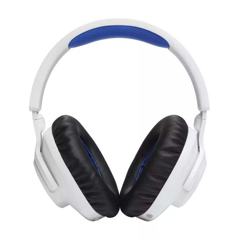 JBL Quantum 360P headset wireless fascia gaming USB Type-C Bluetooth blu, bianco