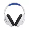 JBL Quantum 360P headset wireless fascia gaming USB Type-C Bluetooth blu, bianco