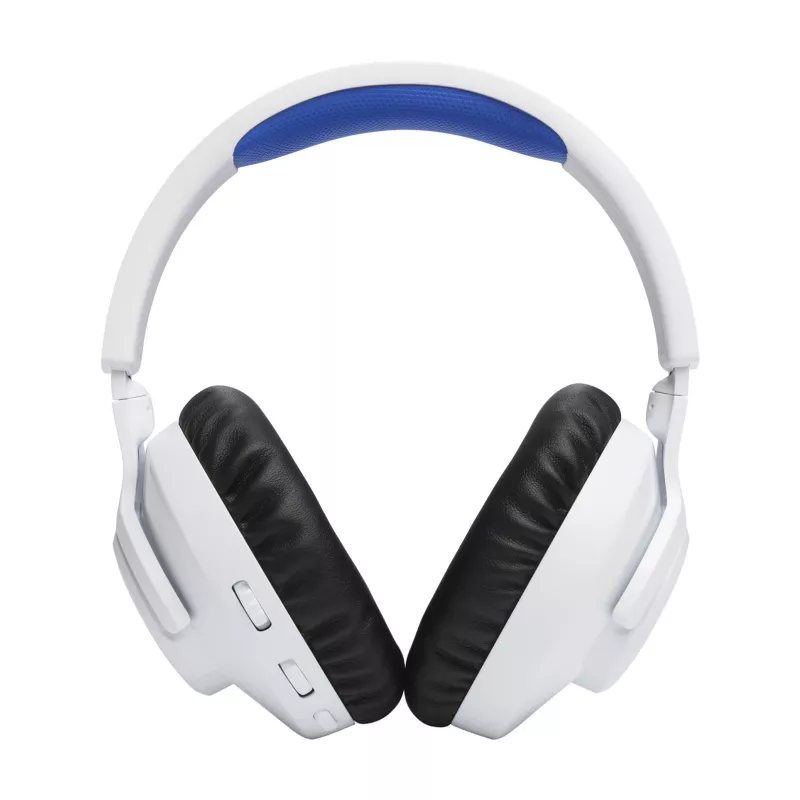 JBL Quantum 360P headset wireless fascia gaming USB Type-C Bluetooth blu, bianco