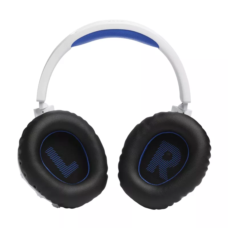 JBL Quantum 360P headset wireless fascia gaming USB Type-C Bluetooth blu, bianco