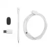 JBL Quantum 360P headset wireless fascia gaming USB Type-C Bluetooth blu, bianco
