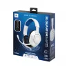 JBL Quantum 360P headset wireless fascia gaming USB Type-C Bluetooth blu, bianco