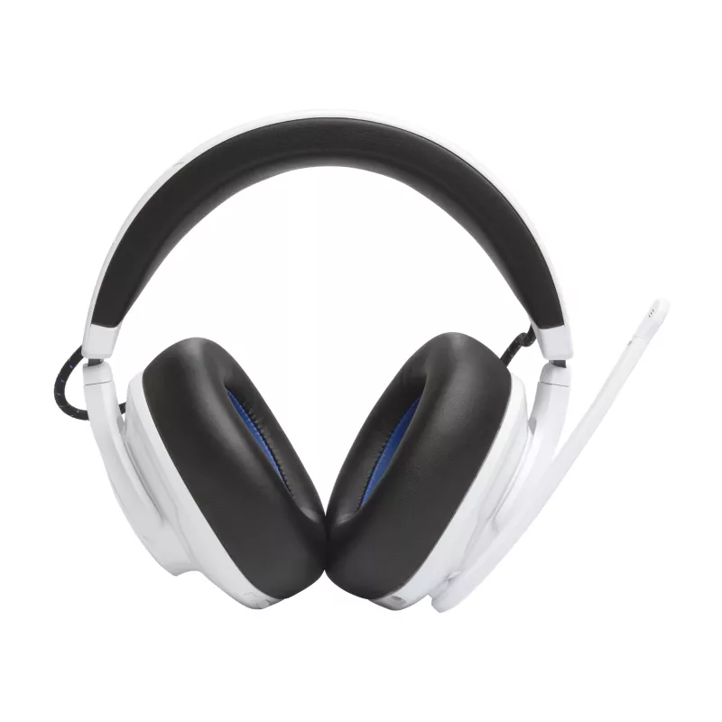 JBL Quantum 910P headset con filo & wireless fascia gaming USB Type-C Bluetooth blu, bianco
