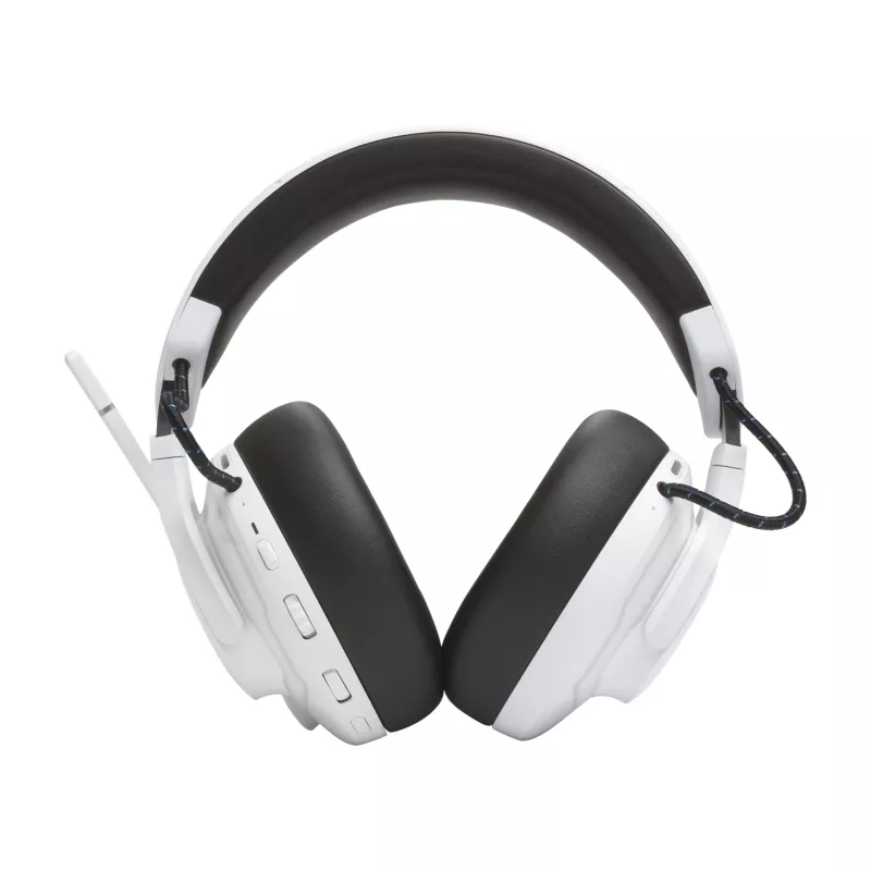 JBL Quantum 910P headset con filo & wireless fascia gaming USB Type-C Bluetooth blu, bianco