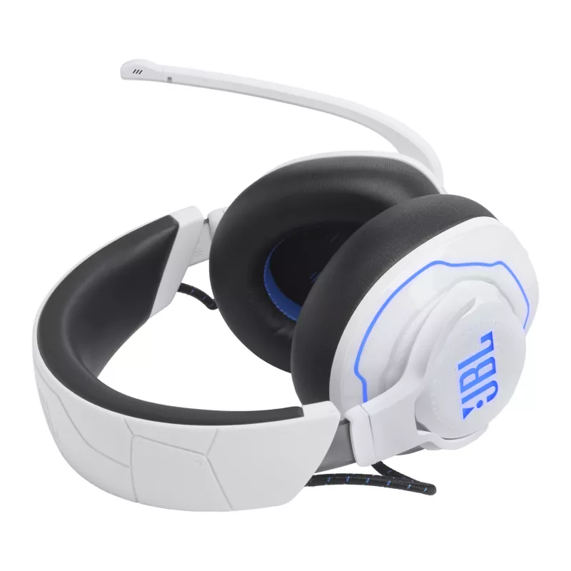 JBL Quantum 910P headset con filo & wireless fascia gaming USB Type-C Bluetooth blu, bianco