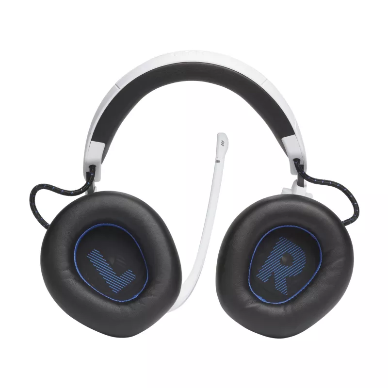 JBL Quantum 910P headset con filo & wireless fascia gaming USB Type-C Bluetooth blu, bianco