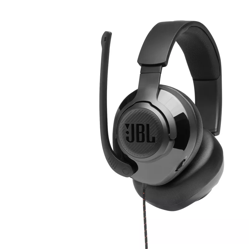 JBL Quantum 200 NERO, con filo, 20 - 20000 Hz, gaming, 248 g, cuffie, nero