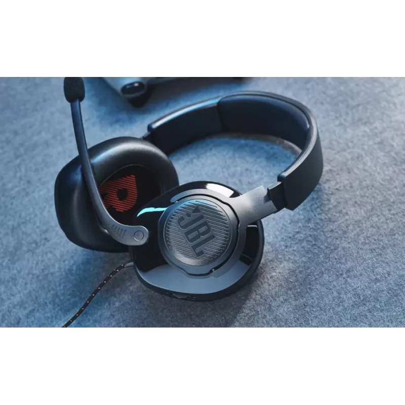 JBL Quantum 200 NERO, con filo, 20 - 20000 Hz, gaming, 248 g, cuffie, nero