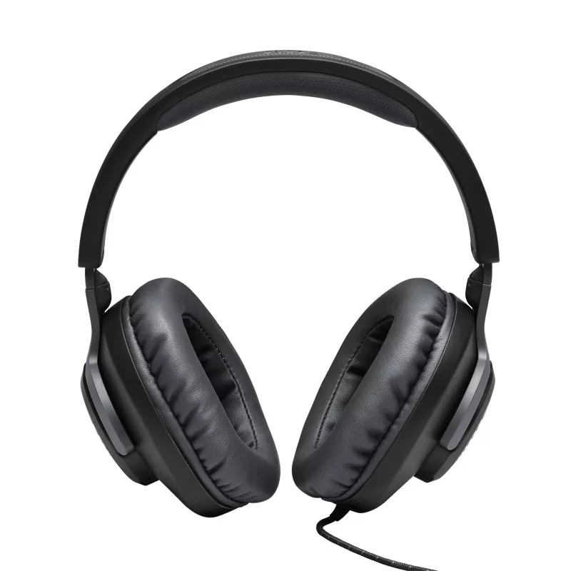 JBL Quantum 100 nero, con filo, gaming, 20 - 20000 Hz, 216 g, cuffie, nero
