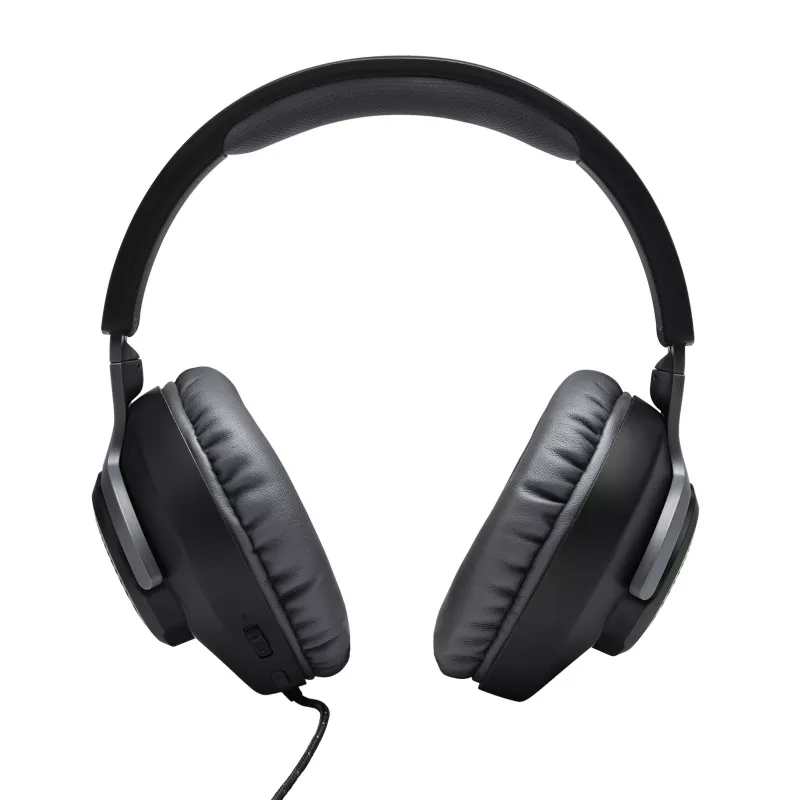 JBL Quantum 100 nero, con filo, gaming, 20 - 20000 Hz, 216 g, cuffie, nero