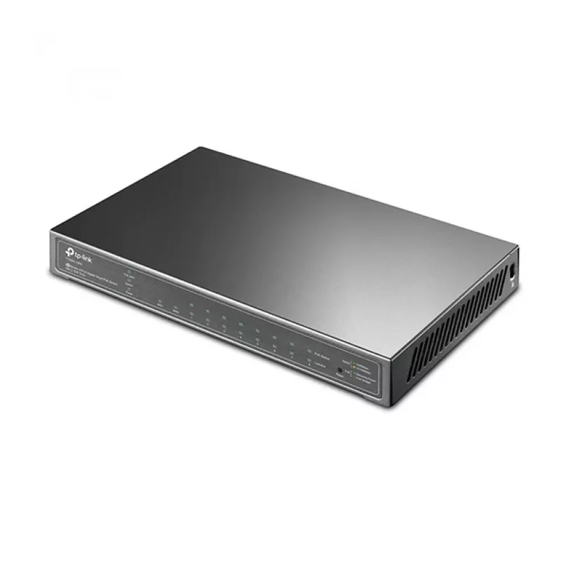 TP-Link JetStream switch Gigabit Smart PoE 8 porte con 2 slot SFP