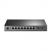 TP-Link JetStream switch Gigabit Smart PoE 8 porte con 2 slot SFP