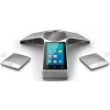 Telefono per conferenze IP Yealink CP960 — argento, controllo a tasti & touch, Micro-USB B & USB-A, 338×338×74 mm