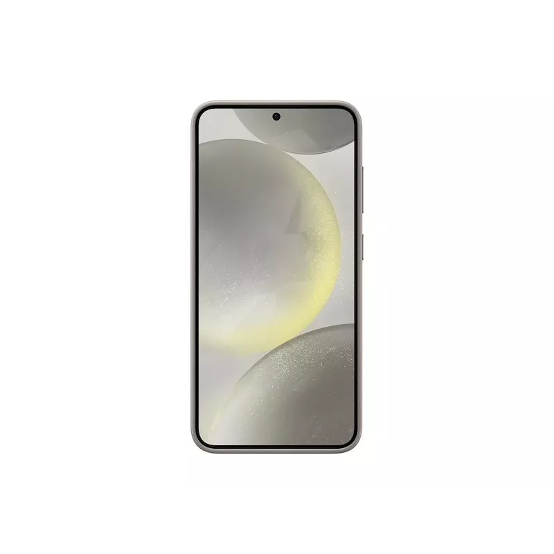 Samsung Galaxy S24 Custodia in pelle vegana Taupe Monochromatic