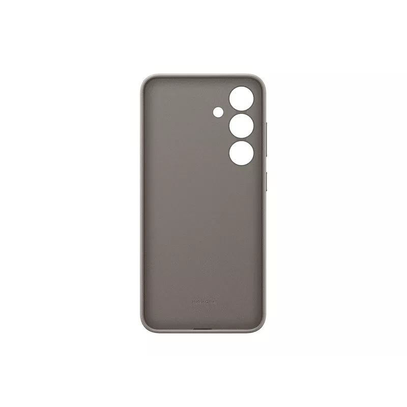 Samsung Galaxy S24 Custodia in pelle vegana Taupe Monochromatic