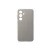 Samsung Galaxy S24 Custodia in pelle vegana Taupe Monochromatic