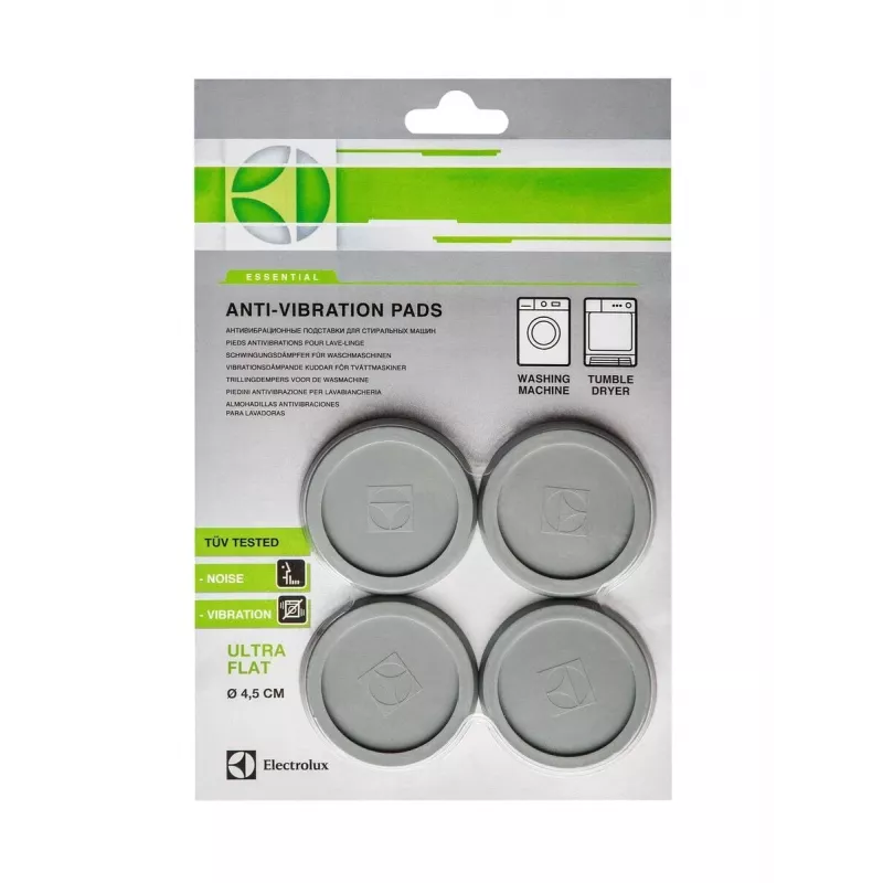 Electrolux E4WHPA02 ricambio/accessorio per lavatrice tappetino antivibrazione 4 pz.