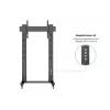 Multibrackets M Public Display Stand 210 Dual Pillar Wheelbase nero