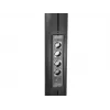 Multibrackets M Public Display Stand 210 Dual Pillar Wheelbase nero