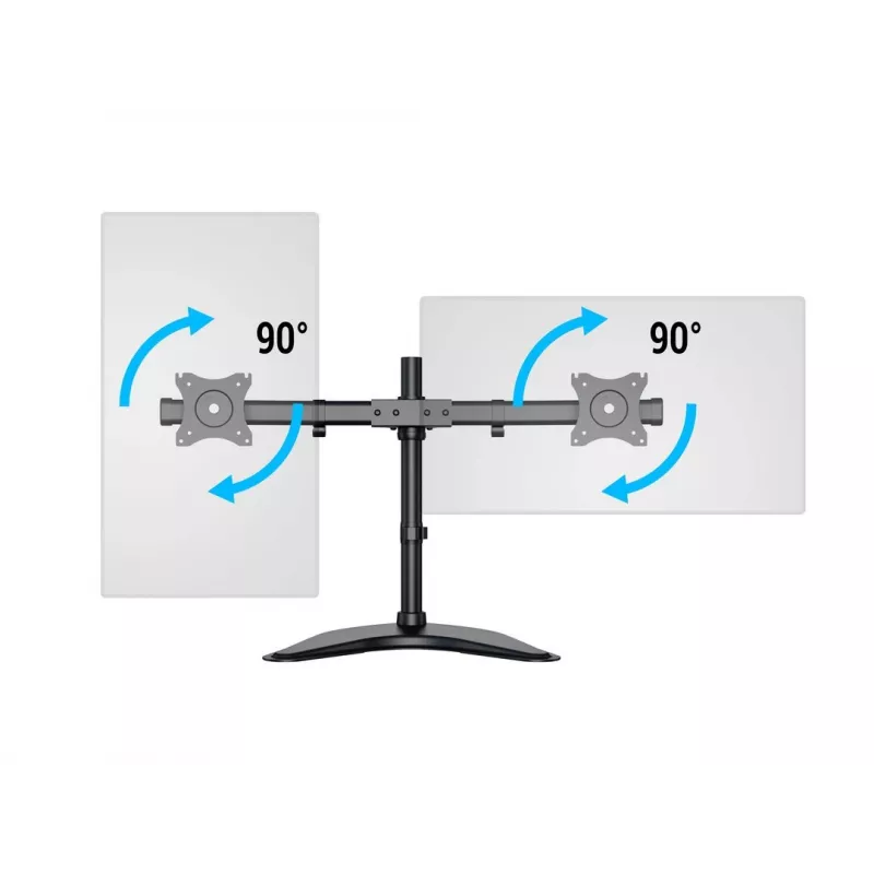Multibrackets M Deskstand Basic Dual, a piedistallo, 16 kg, 38,1 cm (15