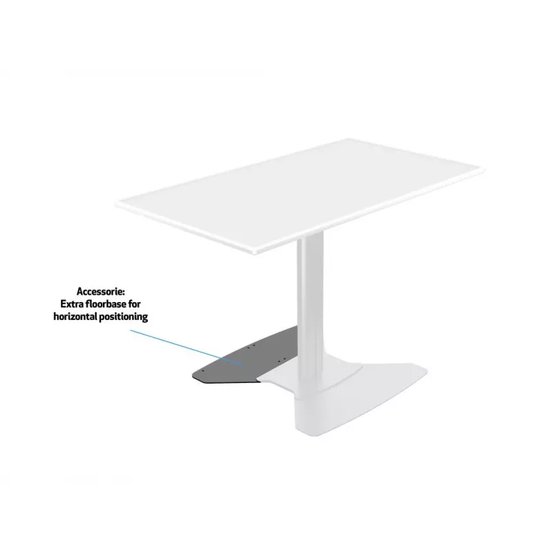 Multibrackets M Public Display Stand 110 HD Floorbase Single nero