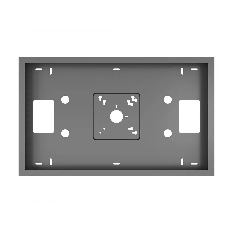 Case MULTIBRACKETS M Pro Series QB24R & QB24R-T nero — acciaio, orizzontale, adatto per 24