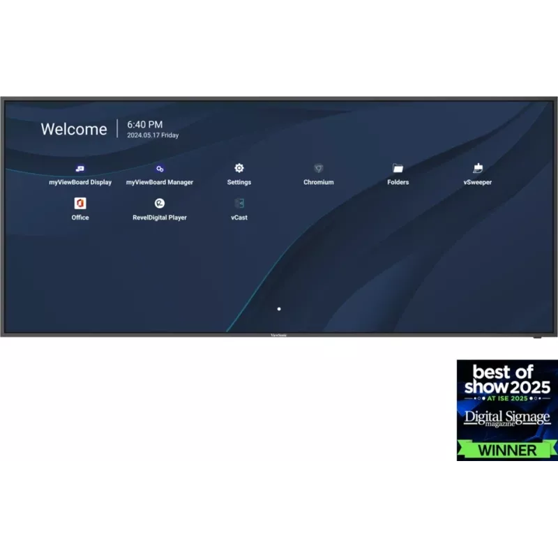Viewsonic CDE105UW lavagna interattiva 2,67 m (105