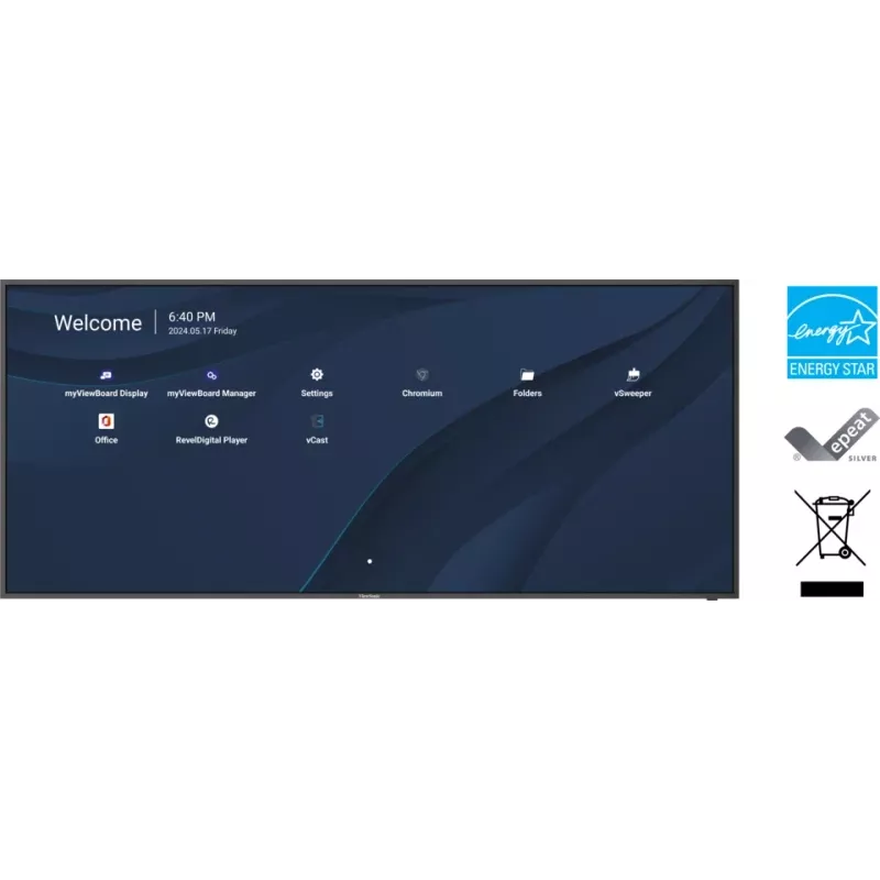 Viewsonic CDE105UW lavagna interattiva 2,67 m (105