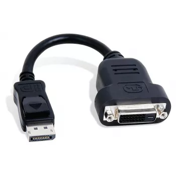 Matrox CAB-DP-DVIF adattatore cavo video 0,2 m DisplayPort DVI-D nero