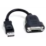 Matrox CAB-DP-DVIF adattatore cavo video 0,2 m DisplayPort DVI-D nero