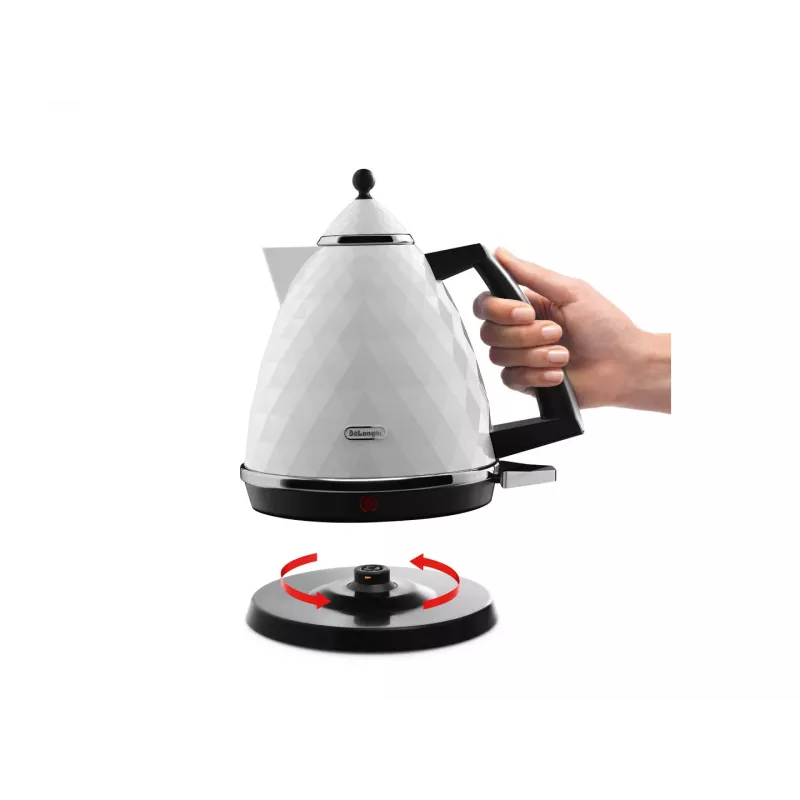 De’Longhi Brillante KBJ 2001.W bollitore 1,7 L 2000 W bianco
