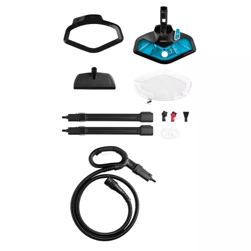 Polti Vaporetto Smart 100_B pulitore a vapore a cilindro 1500 W blu, bianco