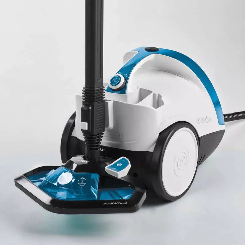 Polti Vaporetto Smart 100_B pulitore a vapore a cilindro 1500 W blu, bianco