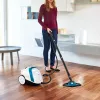 Polti Vaporetto Smart 100_B pulitore a vapore a cilindro 1500 W blu, bianco