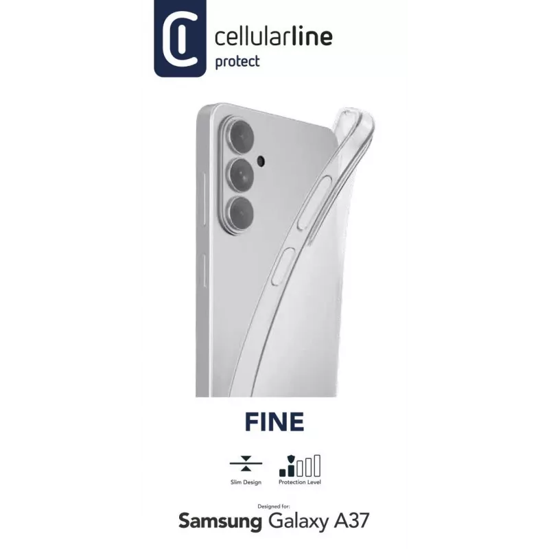 Cellularline Fine - Galaxy A37, cover, Samsung, Galaxy A37, 17 cm (6,7