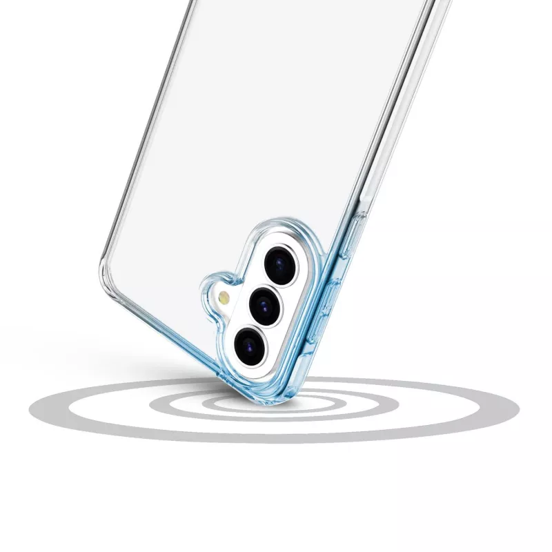 Cellularline Clear Protect - Galaxy A57 custodia rigida con bordi in gomma