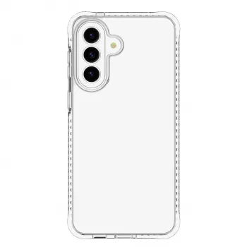 Cellularline Ultra Strong - Galaxy A57 cover trasparente ultra protettiva con bordi ammortizzanti e camere d'aria integrate, progettata per la massima protezione in caso di cadute accidentali.