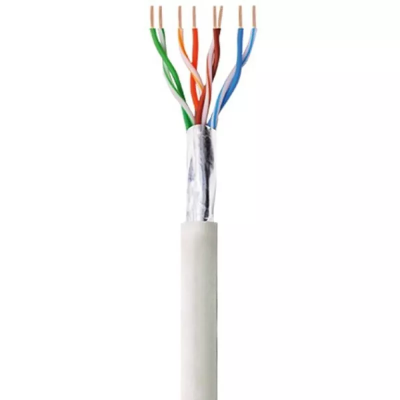Techly ITP-C6F-FL cavo di rete grigio 305 m Cat6 F/UTP (FTP)