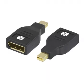 Techly IADAP DP-MDP2 adattatore/cavo adattatore DisplayPort Mini DisplayPort nero