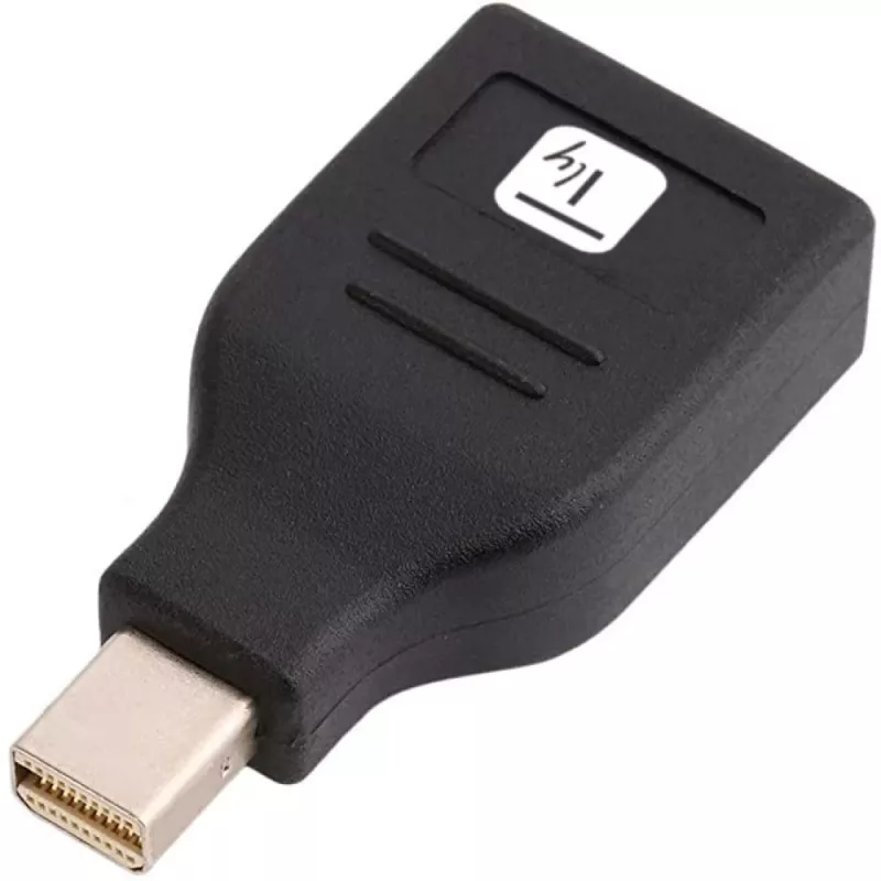 Techly IADAP DP-MDP2 adattatore/cavo adattatore DisplayPort Mini DisplayPort nero