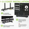 Techly supporto a parete universale per soundbar Max VESA 600x400