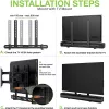 Techly supporto a parete universale per soundbar Max VESA 600x400