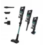 Hoover HF1P10PX 011 aspirapolvere a batteria asciutto schiuma, micro senza sacchetto 0,7 l 165 W nero, turchese 22 Ah
