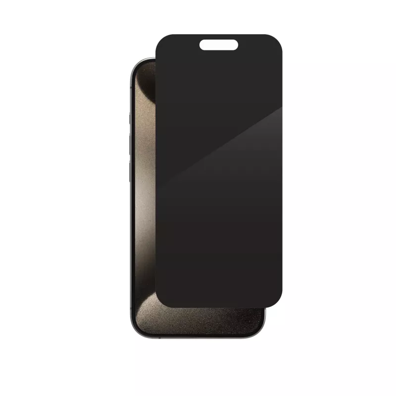ZAGG InvisibleShield Glass Elite Privacy AM E Apple iPhone 15 Pro Screen EN/FR