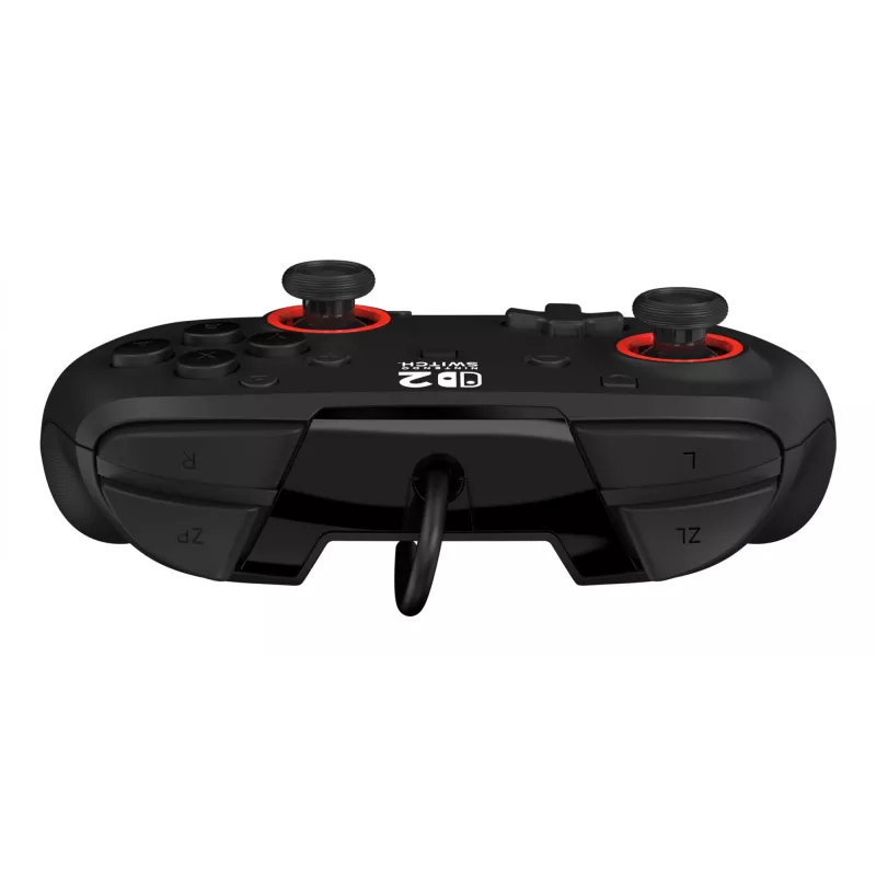 Controller da gaming con filo Turtle Beach Rematch per Nintendo Switch 2 – USB-C, cavo 3 m, tasto indietro, D-pad, nero